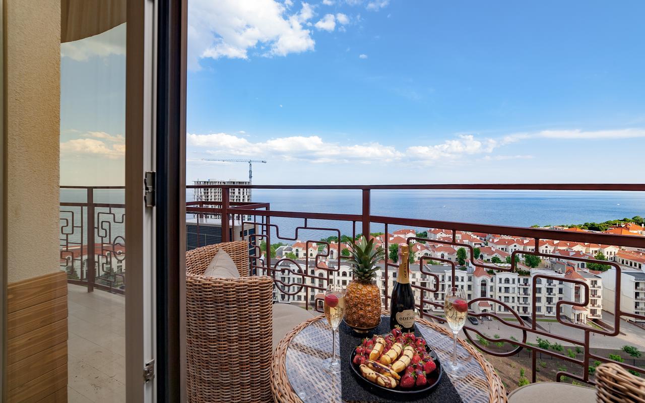 Vip Apartments In Arcadia With Sea View. Odessa Buitenkant foto
