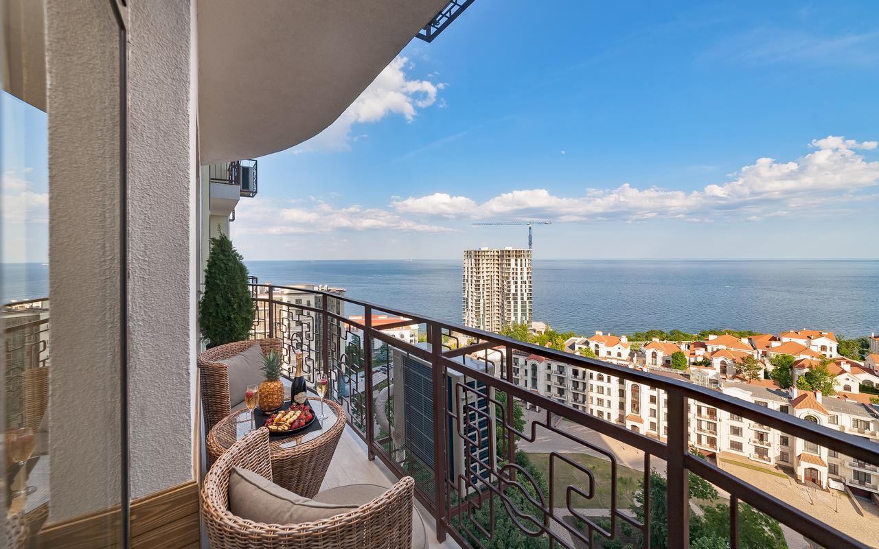 Vip Apartments In Arcadia With Sea View. Odessa Buitenkant foto